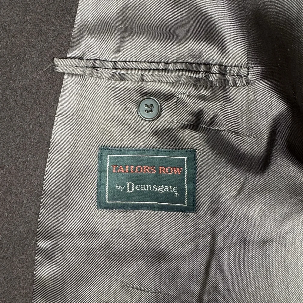 Tailors Row By Deansgate 100% Camel Hair Blazer Coat Jacket Chocolate‎ Brown 50R